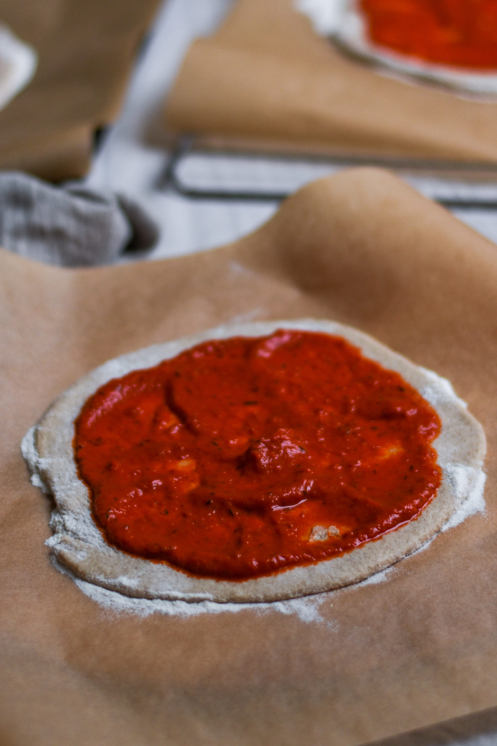 Histaminarme Tomatensoße aus Paprika für die glutenfreie Pizza ohne Hefe